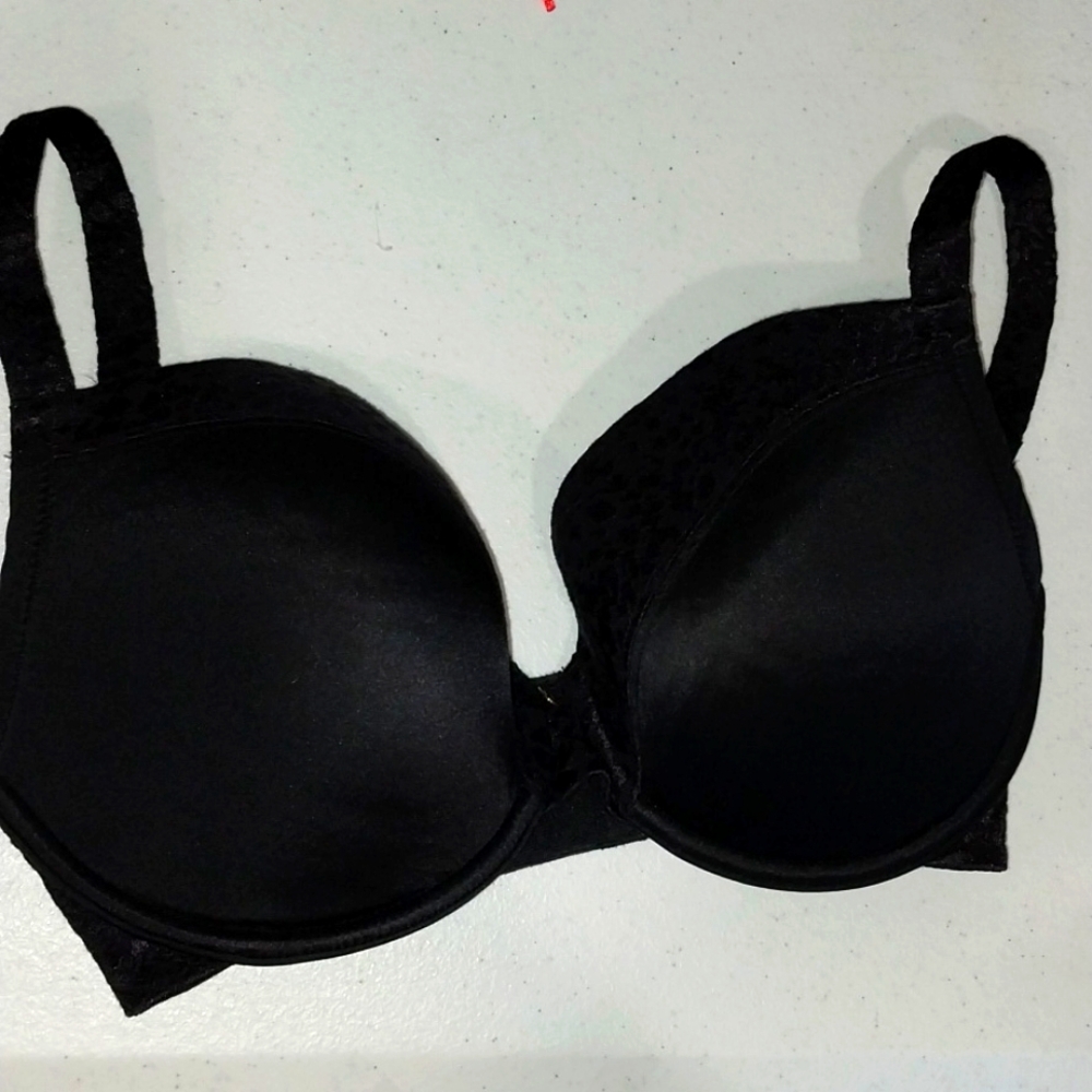 LeMystere black Safari underwire bra 32G nwot